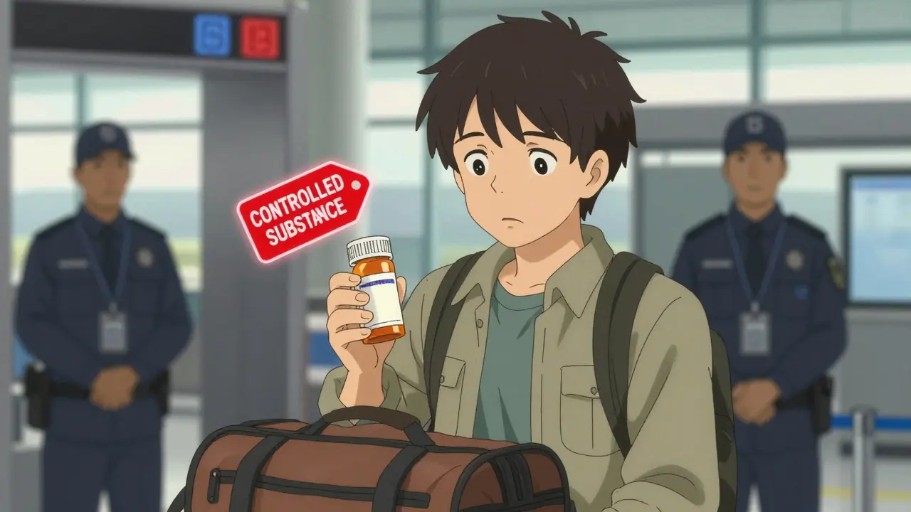 How to Protect Controlled Medications from Theft When Traveling