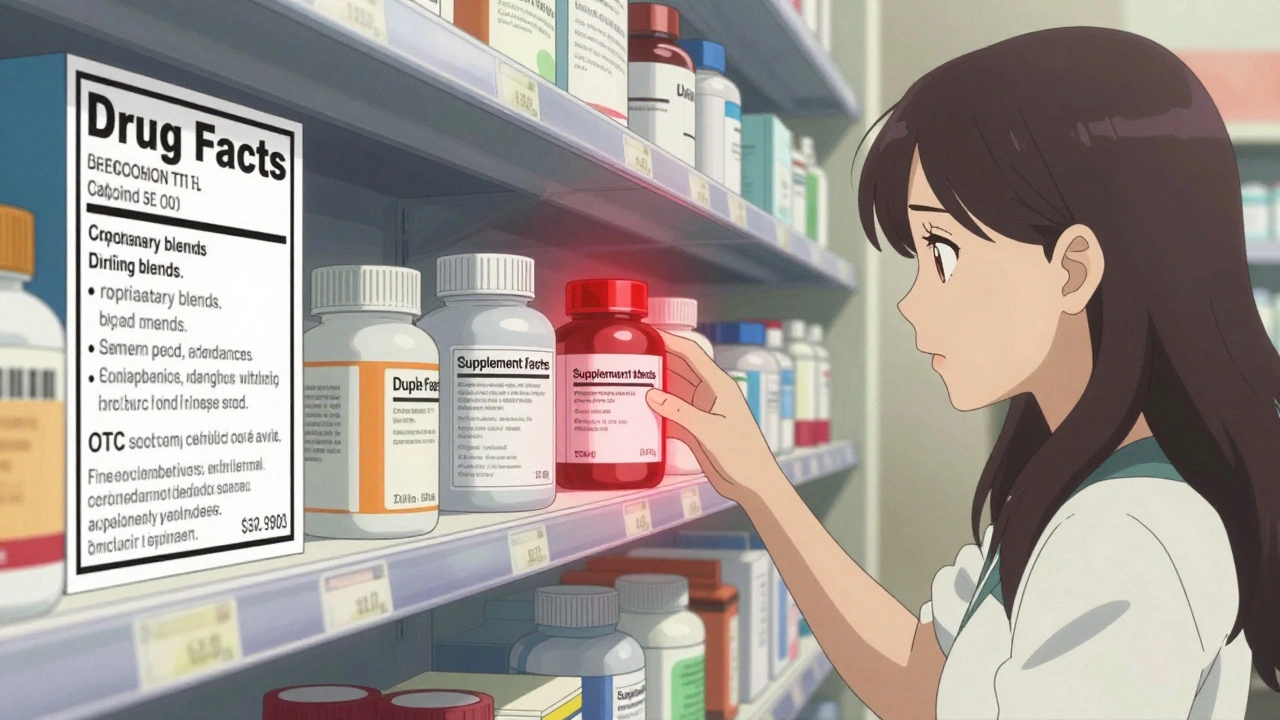 OTC Vitamins and Supplements: What the Drug Facts Label Doesn't Tell You