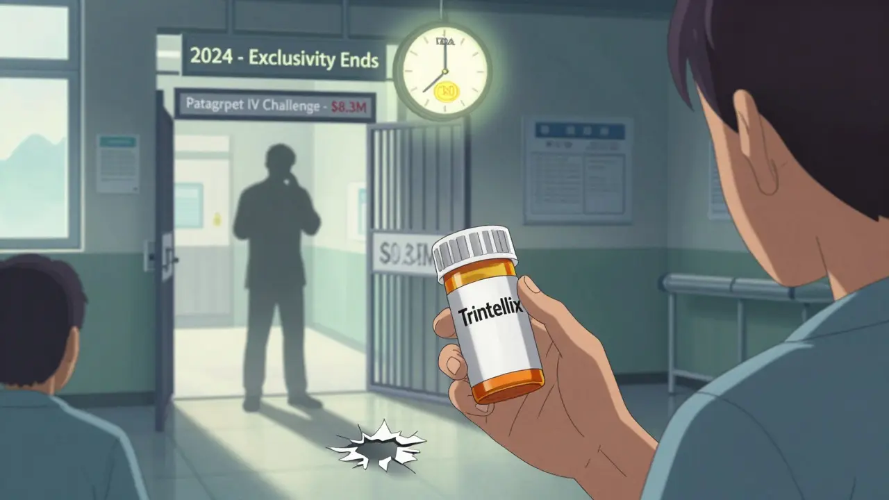 Patient with prescription as FDA clock counts down to exclusivity end, generic maker hesitating at costly challenge gate