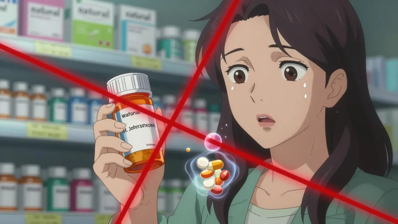 St. John’s Wort and Prescription Medications: What You Need to Know About Dangerous Drug Interactions